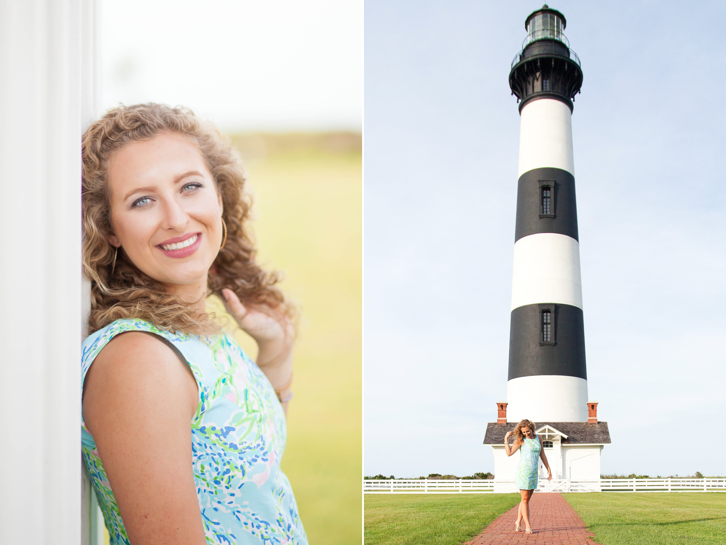 senior portraits, Outer Banks senior photographer , Bodie Island Lighthouse , beach , OBX 