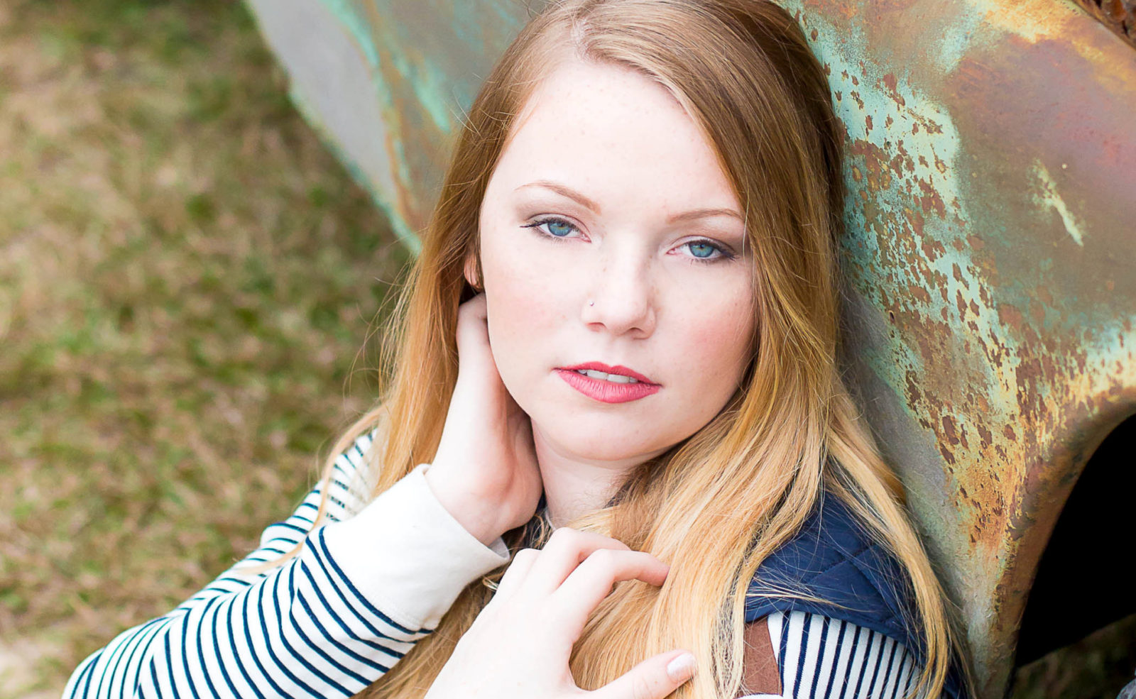 Fall Senior Portrait Session Colerain North Carolina
