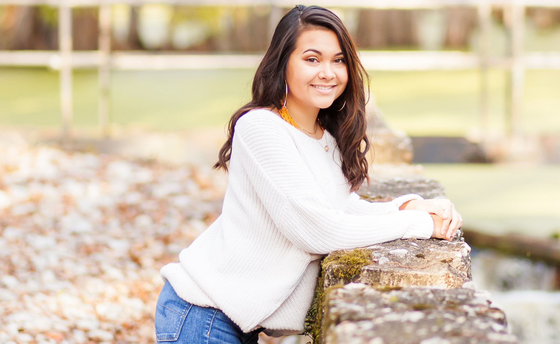 Bennett Mill Pond North Carolina Senior Portrait Session