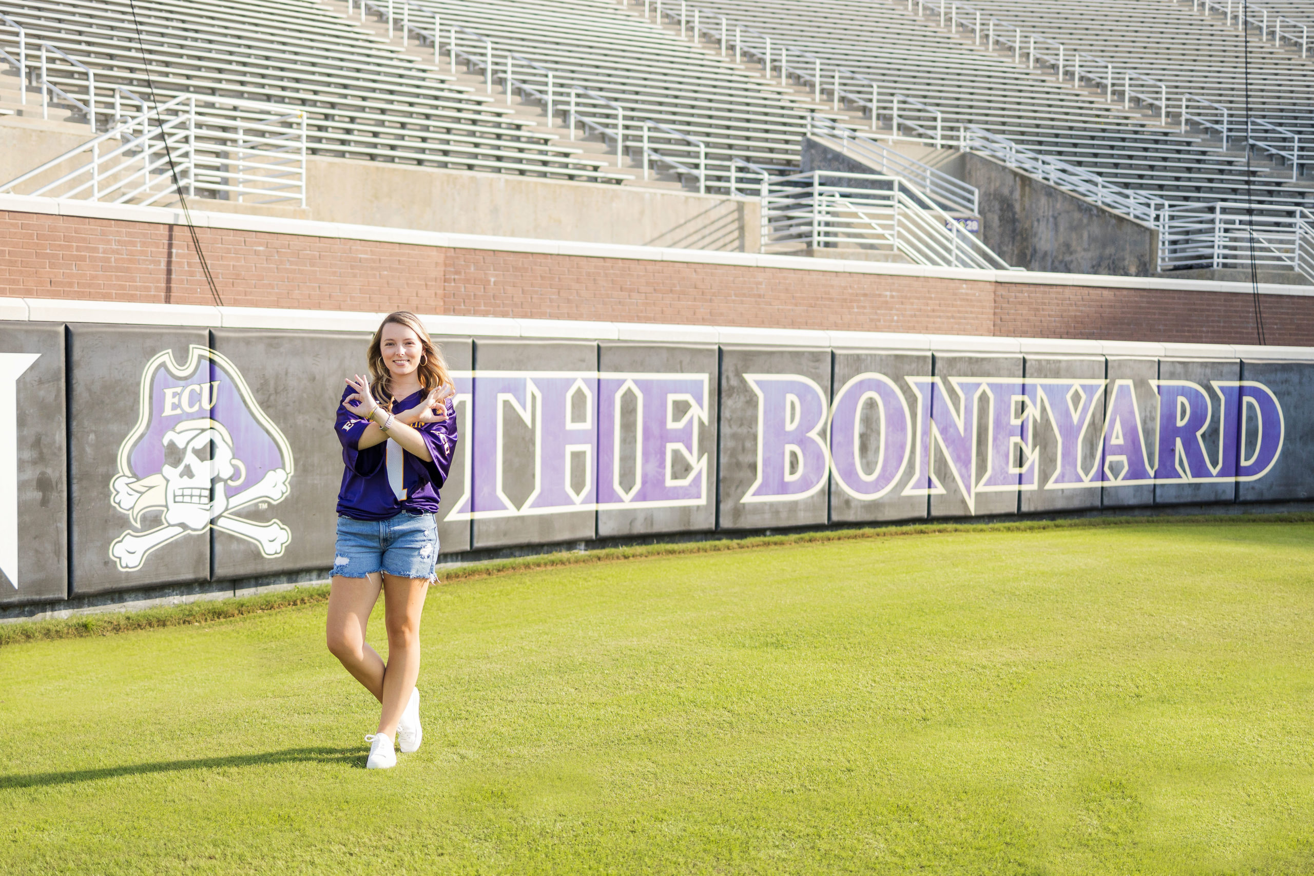 Senior Graduation Photos at East Carolina University