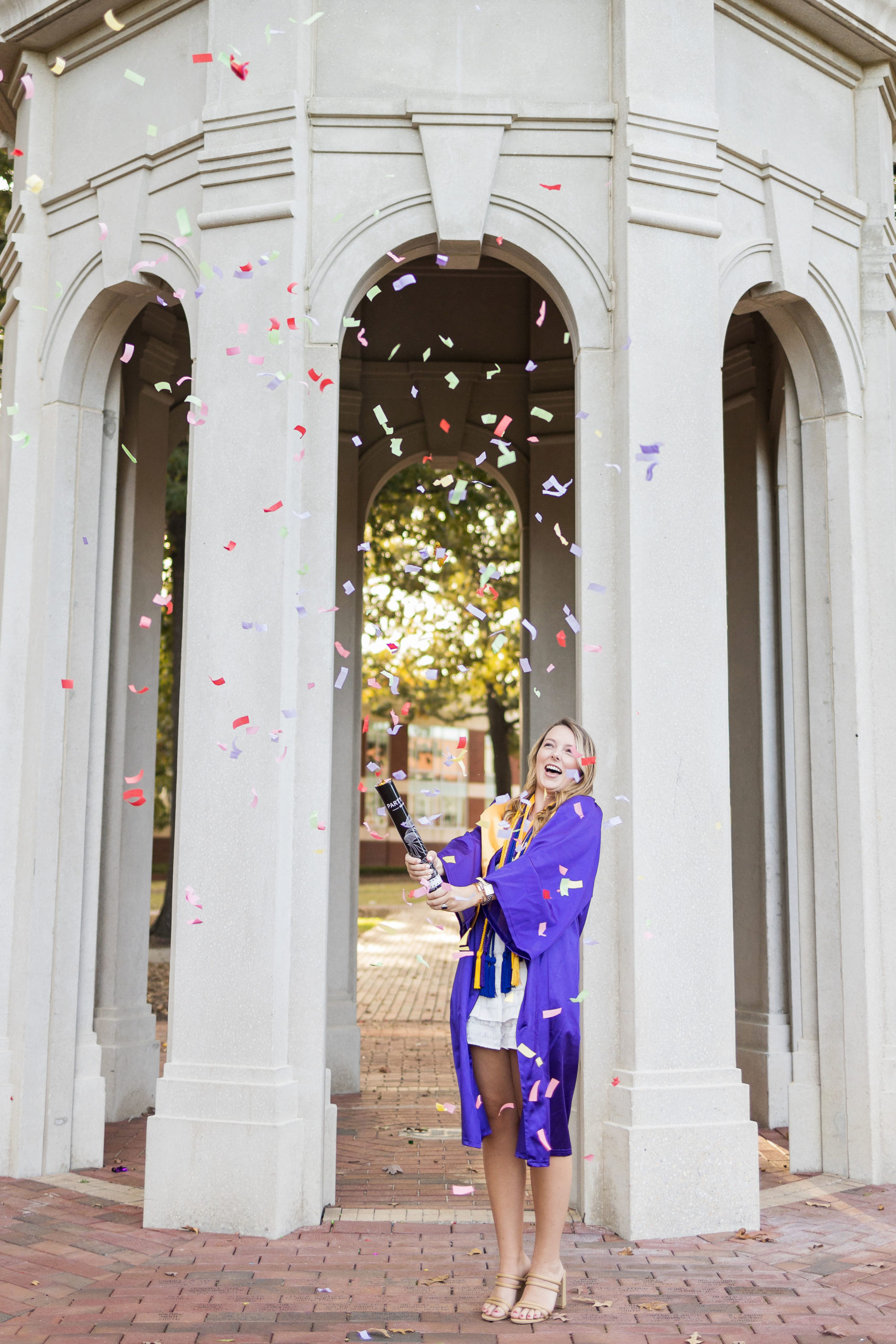 Sarah Hilts photography, senior photographer , nc senior photographer , east Carolina graduation , ECU cap & gown session , Graduation ECU , Cap & gown session, graduation day , Purple and gold , ECU pirates.