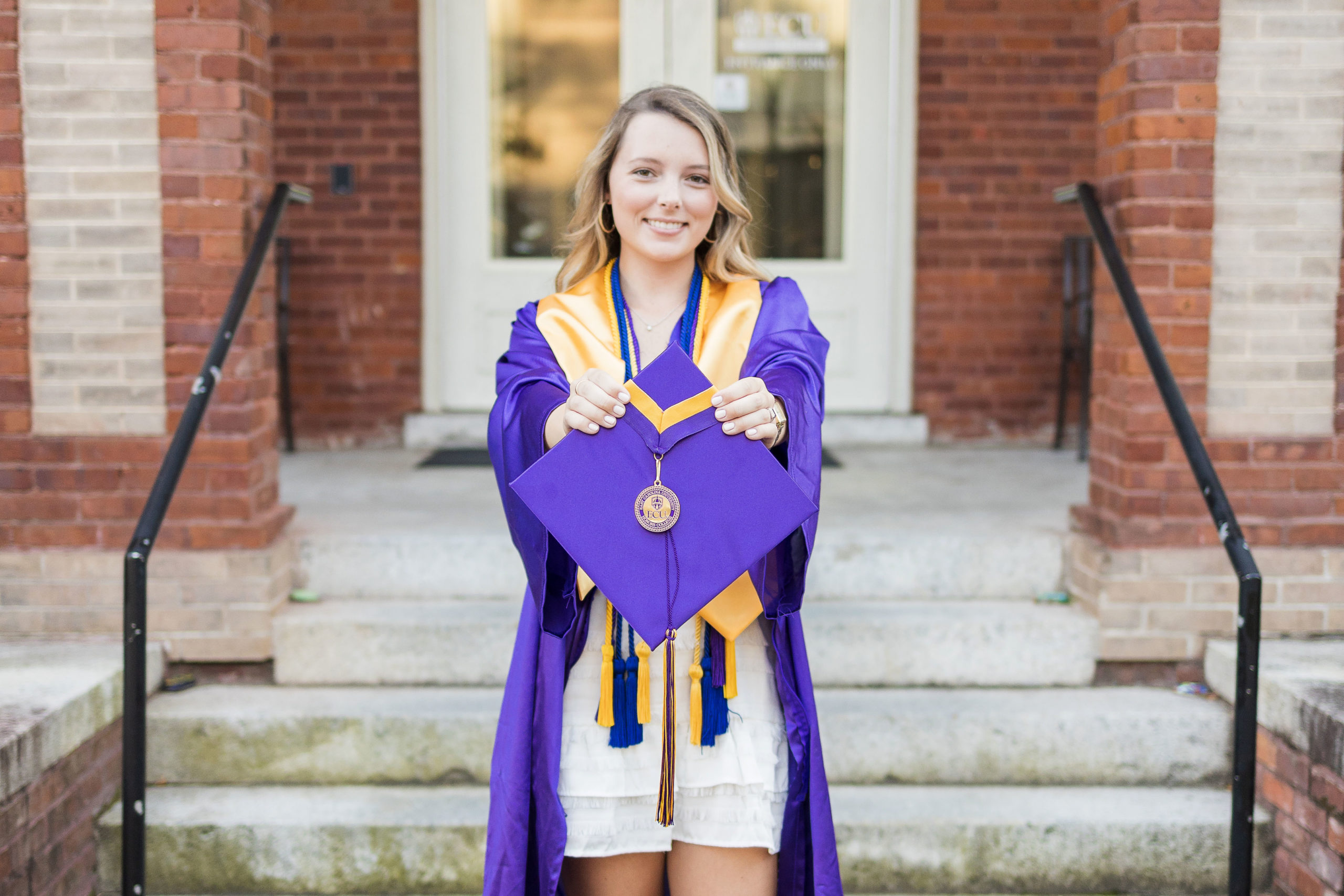 Senior Graduation Photos at East Carolina University