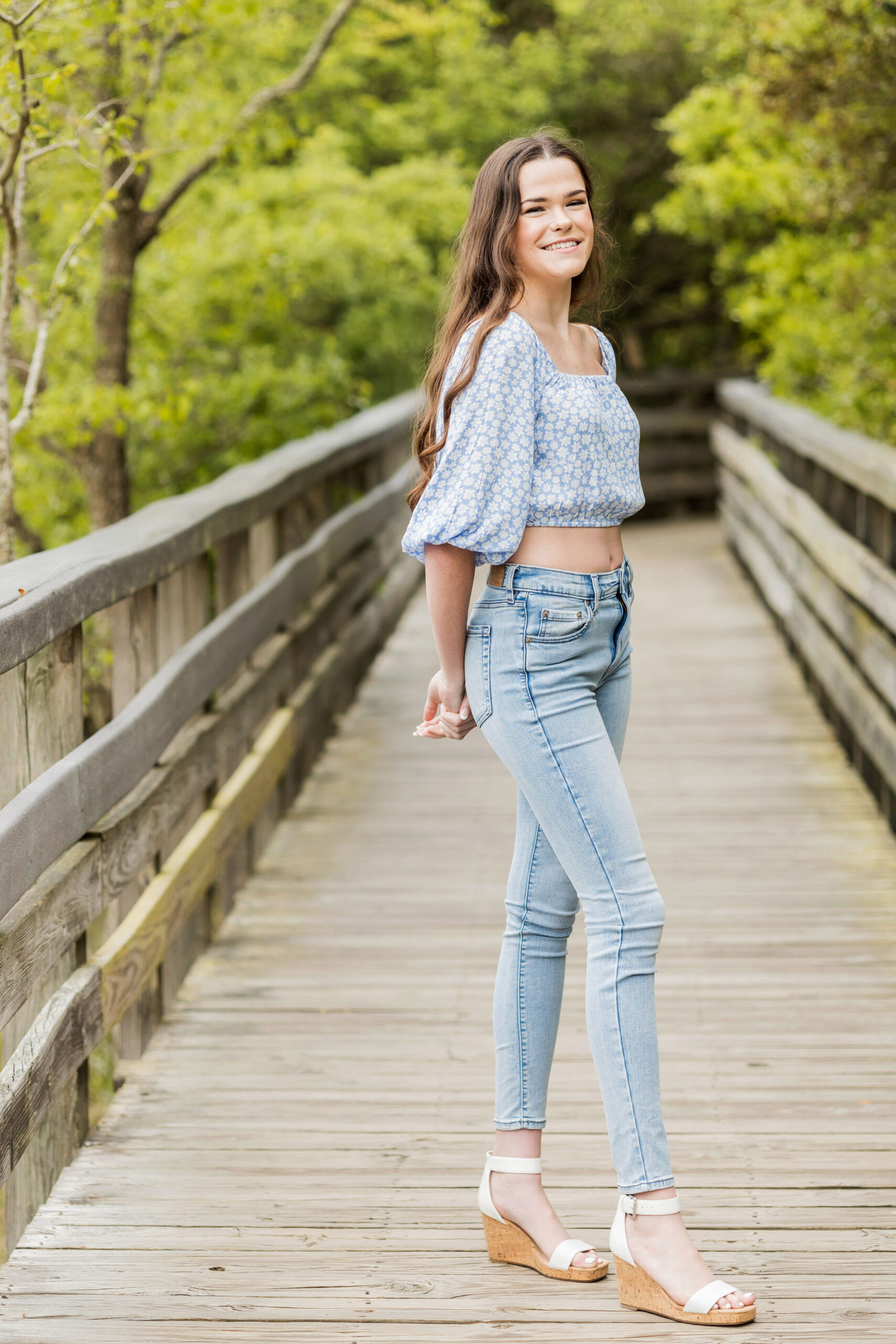 Spring Senior session at the Outer Banks NC