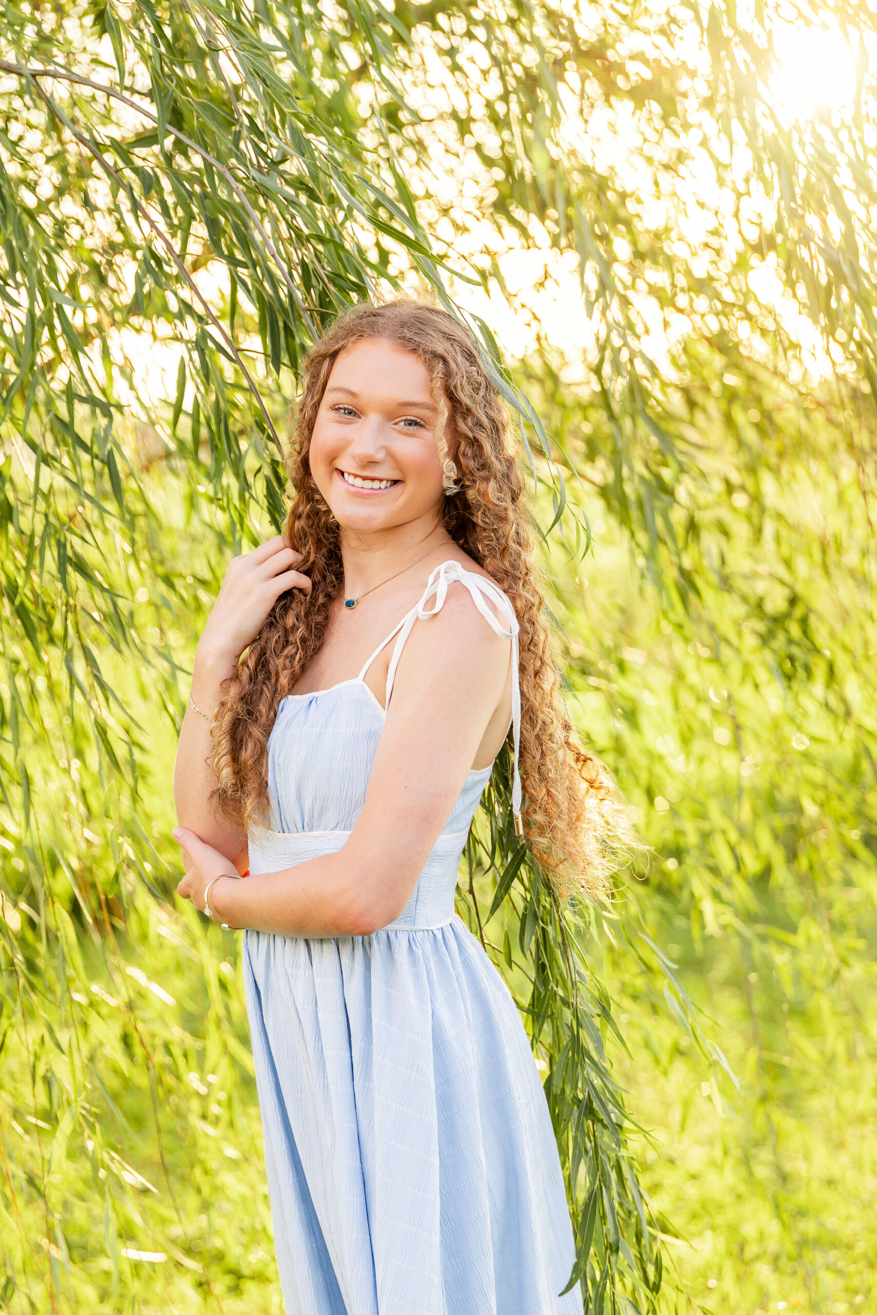 Golden Hour in the Wildflowers