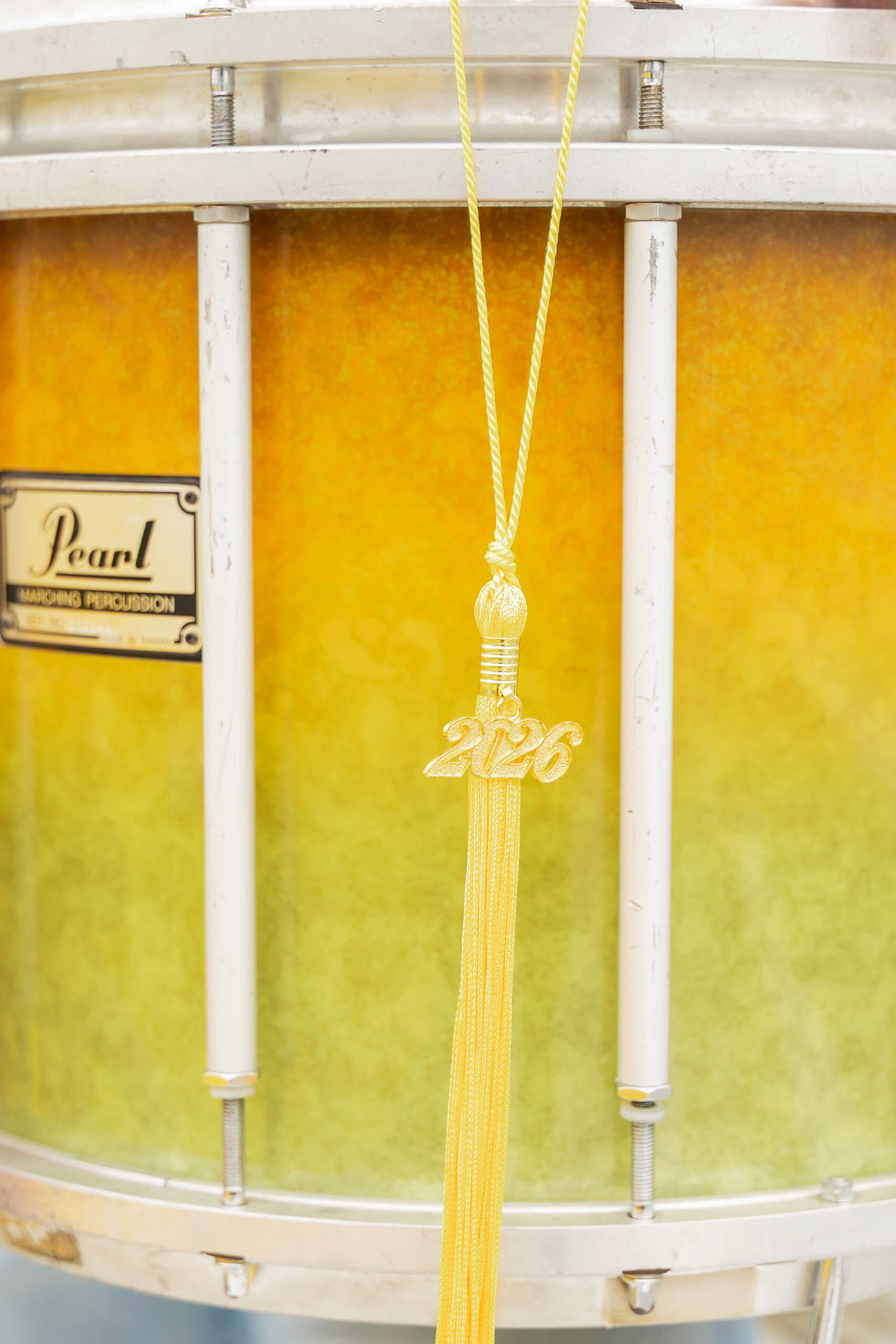 senior guy playing drums Perquimans High School NC