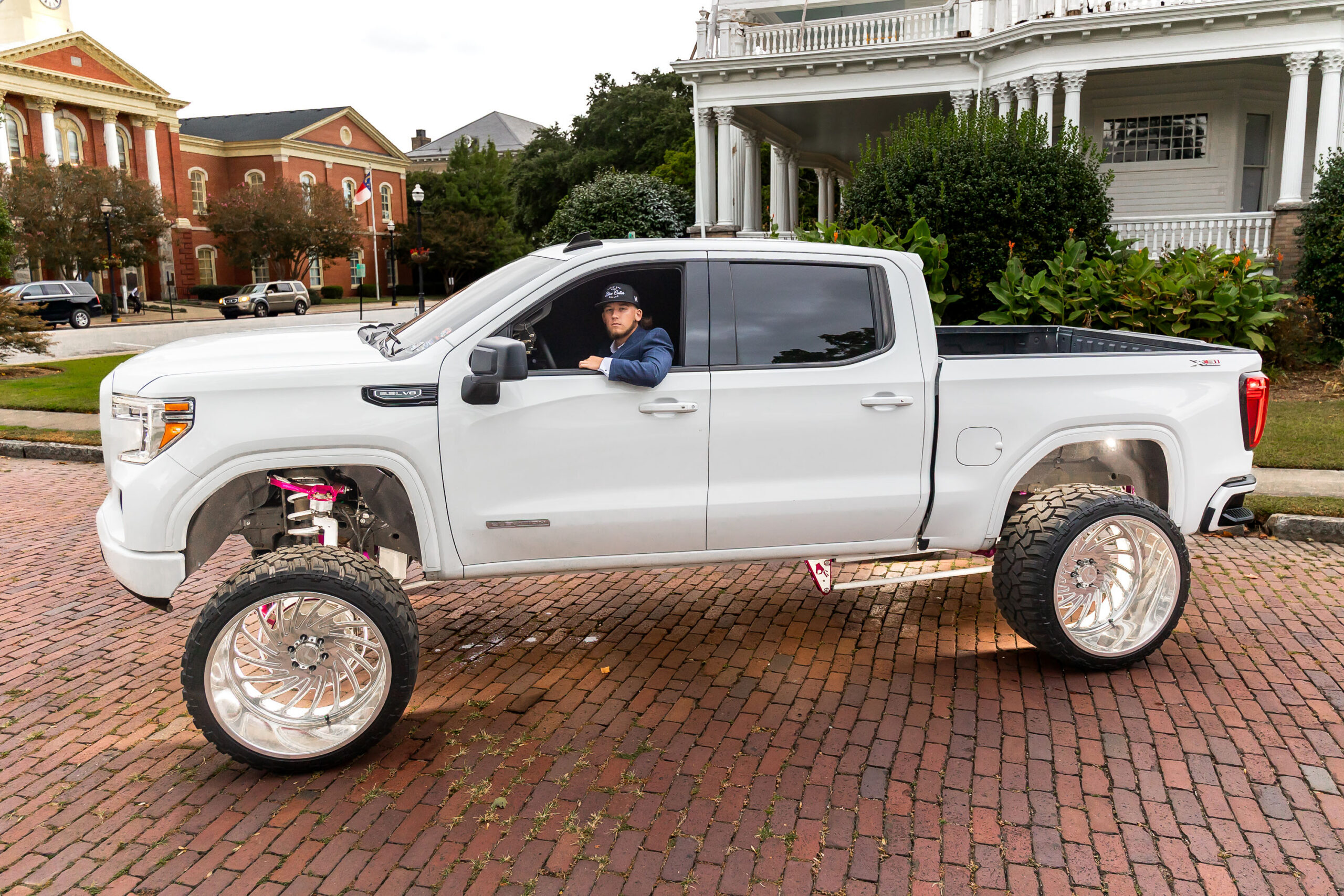 high school senior boy truck photos Northeastern NC